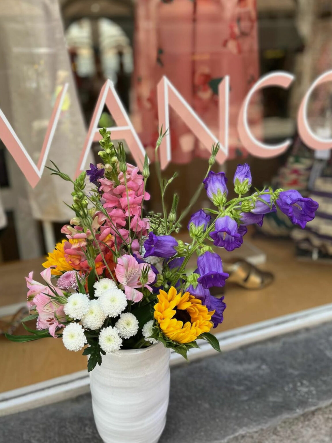 Composition florale entreprise "Vanco"